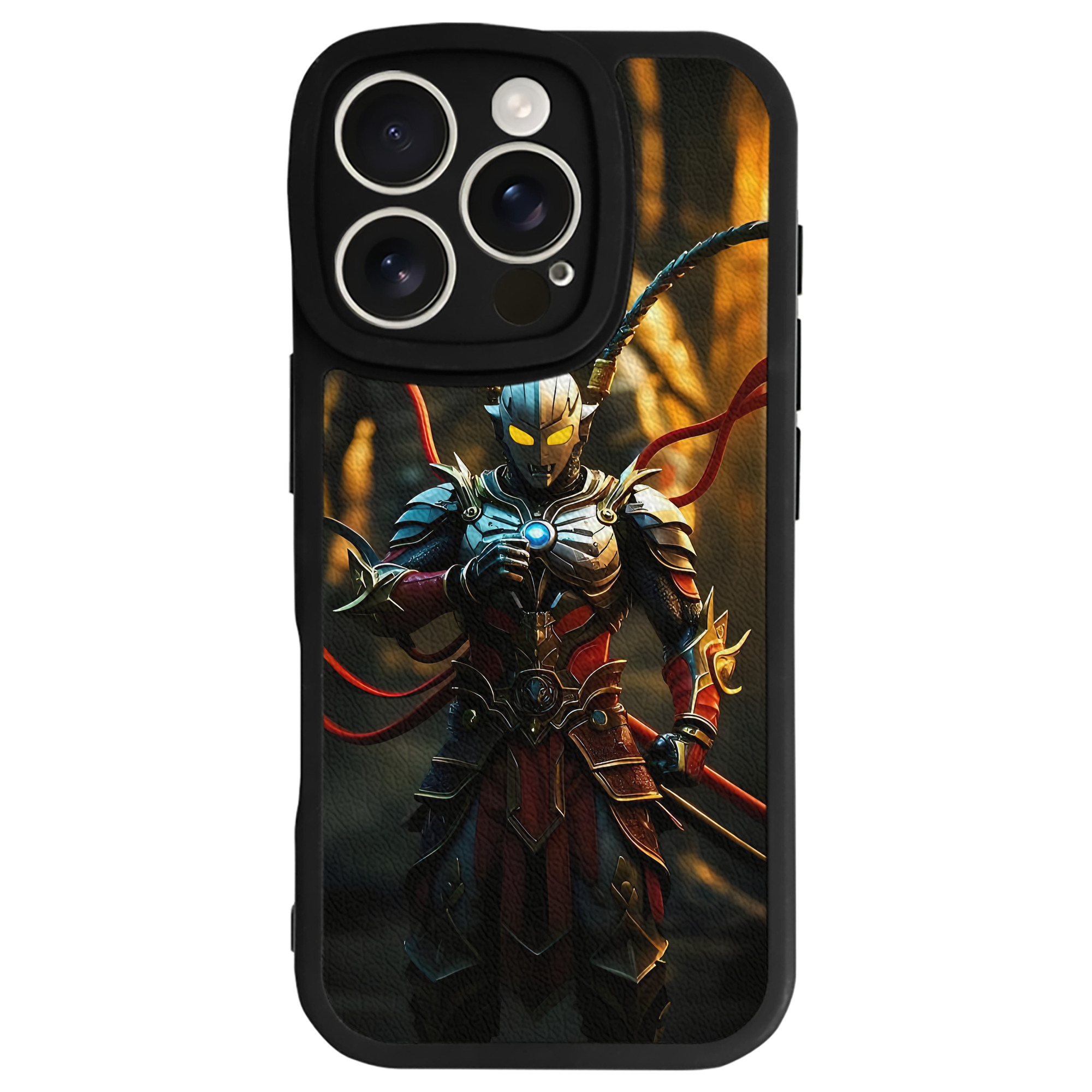 （画像用） ウルトラマン Ultraman 【iPhone 16シリーズ対応】シリコンスマホケース（レザー調） 材質：シリコン